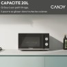 Micro-ondes Gril CANDY CMG20TNMB Moderna 20L 700W - Gril 900W - UI