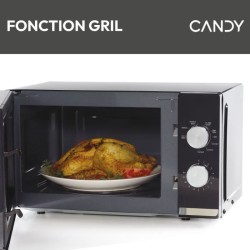 Micro-ondes Gril CANDY CMG20TNMB Moderna 20L 700W - Gril 900W - UI