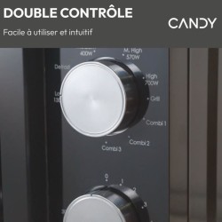 Micro-ondes Gril CANDY CMG20TNMB Moderna 20L 700W - Gril 900W - UI