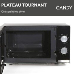 Micro-ondes Gril CANDY CMG20TNMB Moderna 20L 700W - Gril 900W - UI