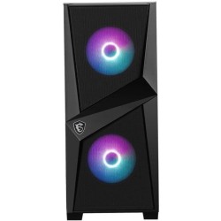 MSI BOITIER PC MAG FORGE 100R - Noir - Verre trempé - Format ATX