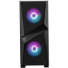 MSI BOITIER PC MAG FORGE 100R - Noir - Verre trempé - Format ATX