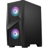 MSI BOITIER PC MAG FORGE 100R - Noir - Verre trempé - Format ATX