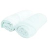 Drap housse bébé DOMIVA - Jersey - Blanc - 60 x 120 cm - Lot de 2