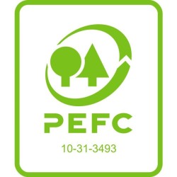 Jeu de Palet Complet MECABOIS - 12 palets en bois massif - Jeu familial tradi...