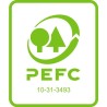 Jeu de Palet Complet MECABOIS - 12 palets en bois massif - Jeu familial tradi...