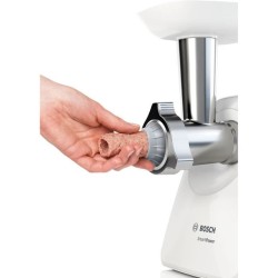 Hachoir a viande SmartPower - BOSCH - MFW2520W - 2 grilles de hachoir - Garni...