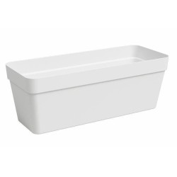 ARTEVASI Jardiniere CAPRI - Rectangulaire - Plastique - Blanc L49,9 x P20 x H...