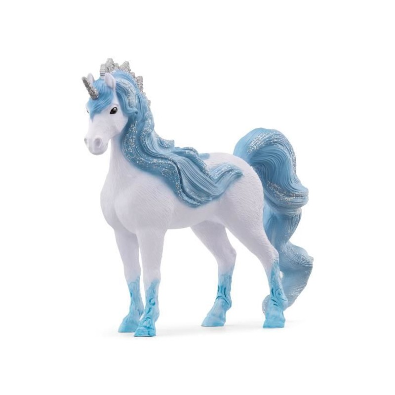 Figurine Jument licorne des Eléments , figurine mythique, Cadeau pour