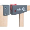 Barriere de Sécurité Bébé Safety Up pour Porte - ROBA - Largeur Réglable de 7...