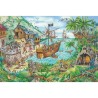 Puzzle Fantastique - SCHMIDT SPIELE - Dans la baie aux pirates - 100 pieces -...