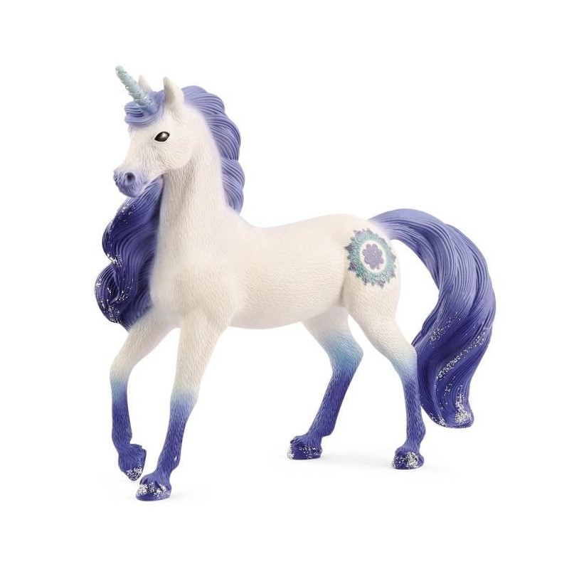 Figurine - SCHLEICH - Licorne Mandala, étalon - Bayala - Mixte - 5