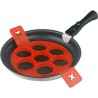 Batterie de cuisine Arthur Martin AM3950 16 pieces - Aluminium - Poignée amov...