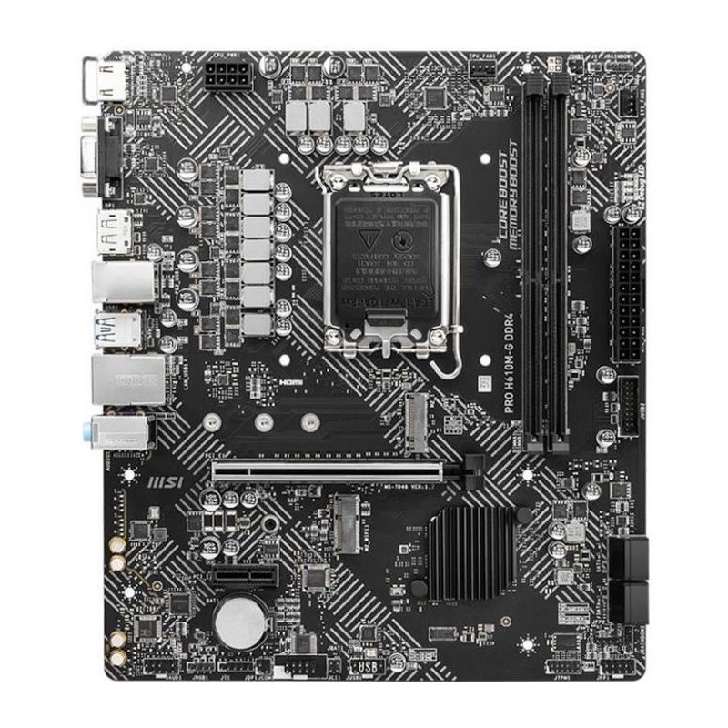 MSI - PRO H610M-G DDR4 - Carte Mere - Socket LGA 1700 - Chipset Intel