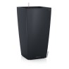 LECHUZA Pot de fleurs - Cubico color 40 - 39,5 x 39,5 x 75,5 cm - 31 L - Kit ...