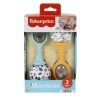 Fisher-Price-Mes Premiers Maracas-Jouet d'éveil 2 hochets des 3 mois
