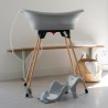 Pack baignoire THERMOBABY VASCO 5 en 1 Fleur bleue - Fabriqué en France
