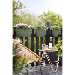 ELHO Balconniere Vibia Campana Easy Hanger L - 24,1 x 46 x H26,5 cm - Vert pi...