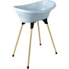 Pack baignoire THERMOBABY VASCO 5 en 1 Fleur bleue - Fabriqué en France