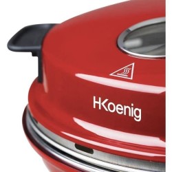 Four a pizza HKoeNIG - NAPL350 - Plaque Cuisson 32cm - Température jusqu'a 35...