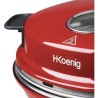 Four a pizza HKoeNIG - NAPL350 - Plaque Cuisson 32cm - Température jusqu'a 35...