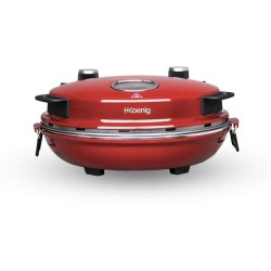 Four a pizza HKoeNIG - NAPL350 - Plaque Cuisson 32cm - Température jusqu'a 35...