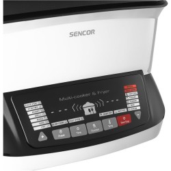 Friteuse multifonctionnelle - SENCOR - SFR 9400WH - 1800 W - 4,8 L - Blanc