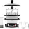Friteuse multifonctionnelle - SENCOR - SFR 9400WH - 1800 W - 4,8 L - Blanc