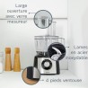 Robot multifonctions BOSCH MULTI TALENT MCM3501M - Noir et inox - 800 W - 2 v...