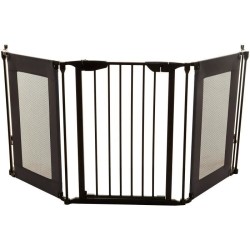 Barriere de sécurité - DREAMBABY - DENVER - 3 panneaux - 85,5-200 x 74 cm - B...