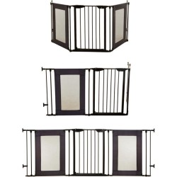 Barriere de sécurité - DREAMBABY - DENVER - 3 panneaux - 85,5-200 x 74 cm - B...