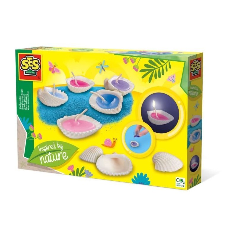 Bougies coquillages - Inspired by nature