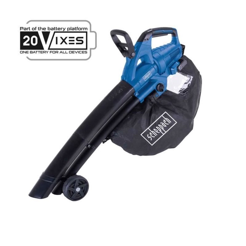 Souffleur / Aspirateur et Broyeur sans fil BC-BLV720-X - 2 poignées + sangle ...