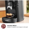 Cafetiere a dosette - PHILIPS - SENSEO - CSA260/51 - Maestro - Gris