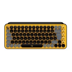Clavier - Sans fil - Logitech - Pop Keys - AZERTY - Mécanique - Touche Emoji ...