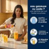 Machine a soda et eau pétillante - SODASTREAM - ART - 1 bouteille compatible ...
