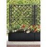 STEFANPLAST Bac a fleurs/Jardiniere NATURAL DELUXE avec treillis - 100 x 43 x...