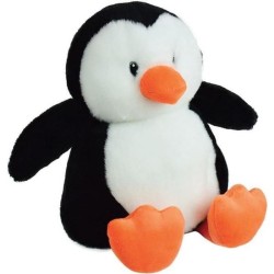 JEMINI Peluche bouillotte Pingouin - A chauffer au micro-ondes micro perles d...