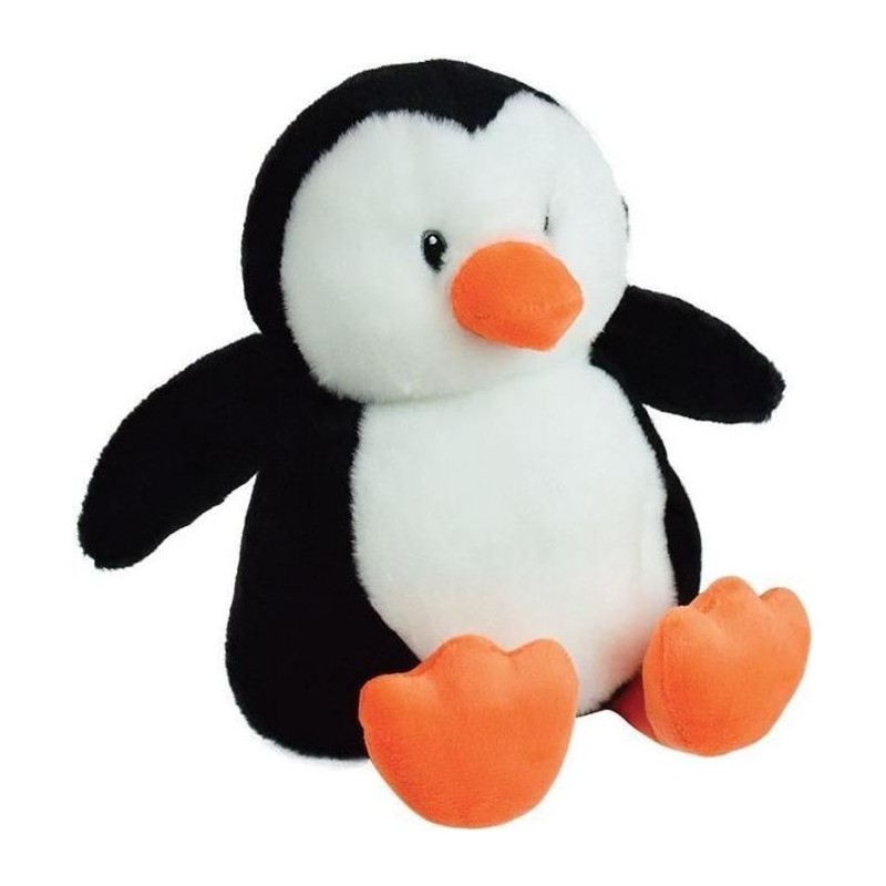 JEMINI Peluche bouillotte Pingouin - A chauffer au micro-ondes micro perles d...