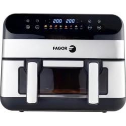 Friteuse sans huile - FAGOR - FGF10 - 10L - 2400W - Double cuisson - 8 progra...
