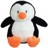 JEMINI Peluche bouillotte Pingouin - A chauffer au micro-ondes micro perles d...