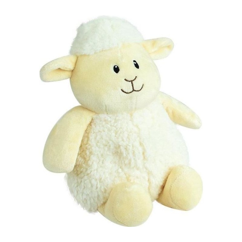JEMINI Peluche bouillotte Mouton - A chauffer au micro-ondes micro perles d'a...