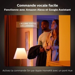 Philips Hue White & Color Ambiance, lampe Iris, compatible Bluetooth,