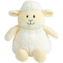 JEMINI Peluche bouillotte Mouton - A chauffer au micro-ondes micro perles d'a...