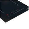 Domino induction encastrable - OCEANIC - OCEATI2Z2BF - 2 foyers avec zone fle...
