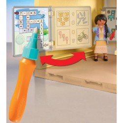 PLAYMOBIL 71327 Ecole aménagée, City Life, L'école, 282 pieces, Mixte, Pour e...