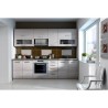 Meuble bas 4 tiroirs avec plan de travail - Décor chene sonoma - L 40 x P 51,...