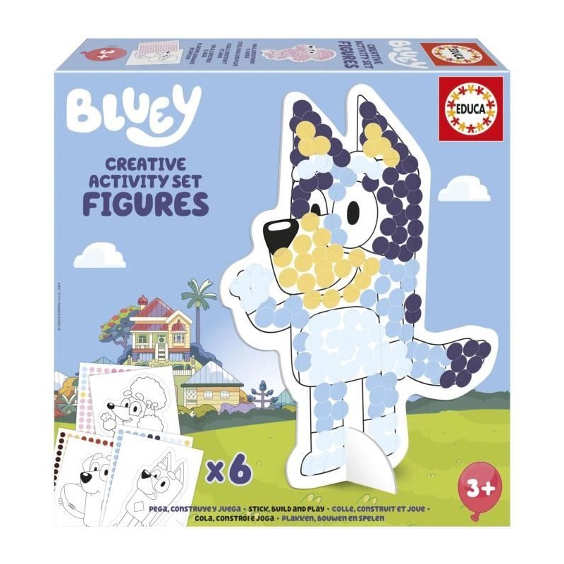 Set créatif - EDUCA - Bluey Creative Activity Set – 3D