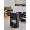 Chauffage d'appoint infrarouge au gaz butane KERN - Allumage par piezo - Surf...
