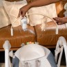 INGENUITY Transat bébé Balancelle électrique pliable – Chambray,cadeau bébé, ...
